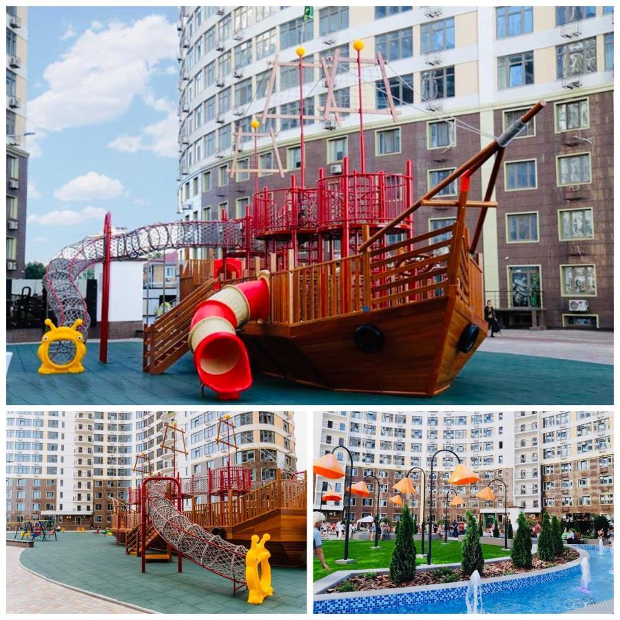 Arcadia Sunrise Sea View Apartment Odessa Exterior foto